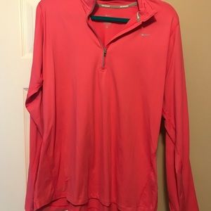 Like new Nike Dry fit quarter zip top